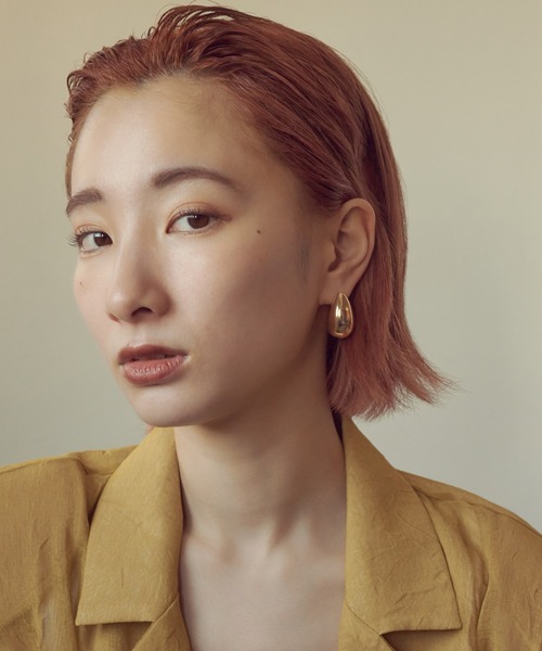 「GOLDY」 ピアス(両耳用) FREE シルバー レディース_画像6