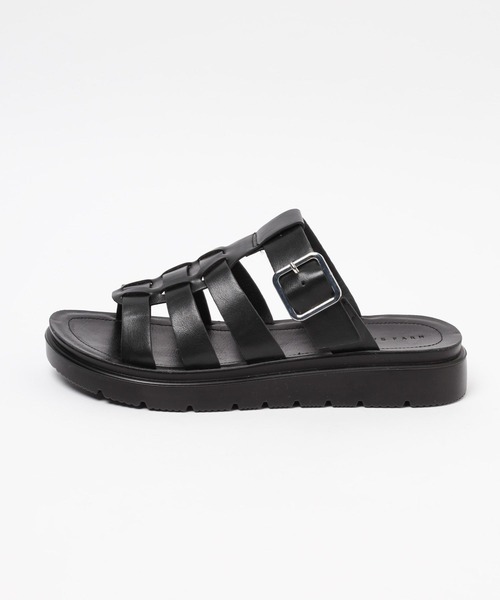 「LOWRYS FARM」 フラットサンダル LARGE シルバー レディース_画像3
