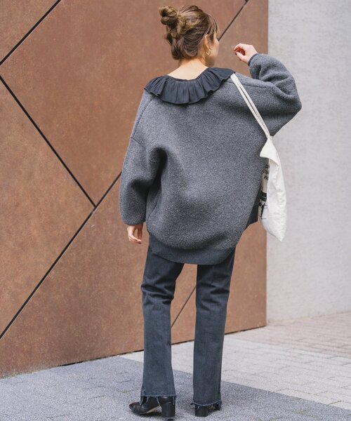 「Spick & Span」 長袖ブラウス FREE ベージュ レディース_画像5