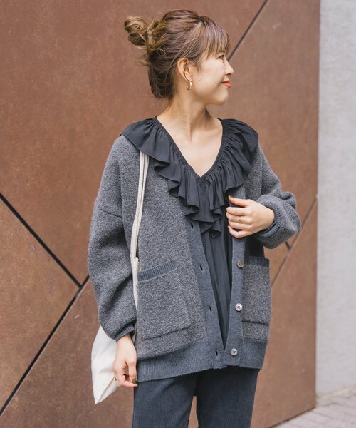 「Spick & Span」 長袖ブラウス FREE ベージュ レディース_画像7
