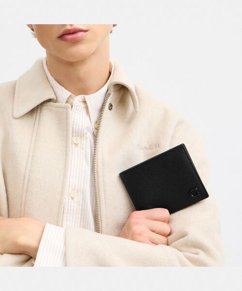 タ2/コーチ/COACH/3-IN-1/ウォレット/二つ折り財布/ブラウン COACH（コーチ） 二つ折り 二つ折り財布 財布 3-IN-1 ウォレット