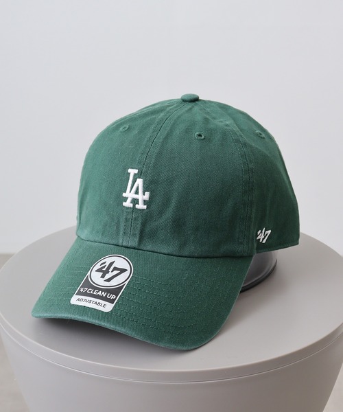 47 キャップ 帽子 MLB公認 '47BRAND NY LA ミニロゴ CLEAN UP