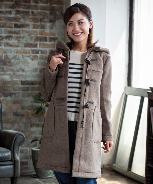 コート ダッフルコート 英国製レディースダッフルコート Mdc52 Zozotown Yahoo 店 通販 Yahoo ショッピング