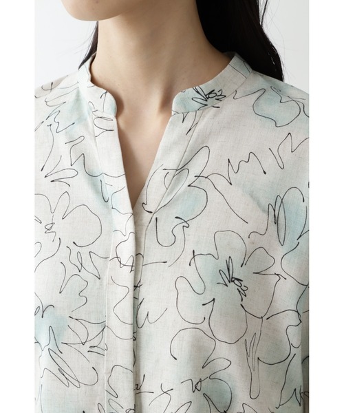 human woman（ヒューマンウーマン） ブラウス シャツ ライン