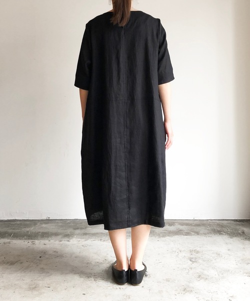 nofl（ノフル） ワンピース nofl:リトアニアリネン 喪服礼服