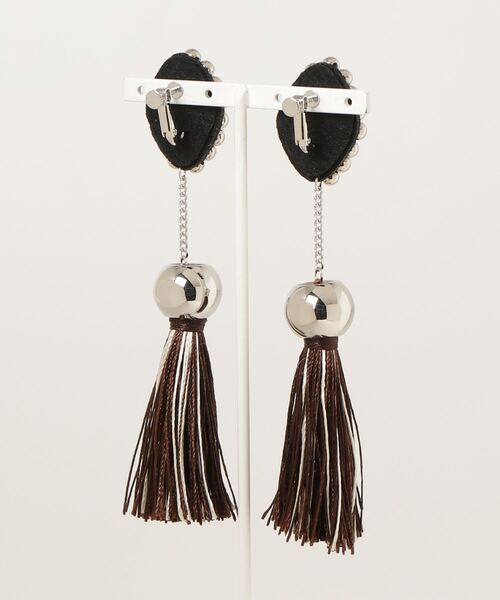 イヤリング 【amplis/アンプリス】quest tassel earring / クエストタッセルイヤリング 56553092