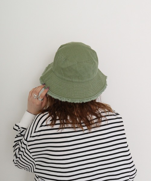 alo デニムフリンジバケットハット デニムフリンジバケットハット｜WEGO（ウィゴー） – WEGO ONLINE