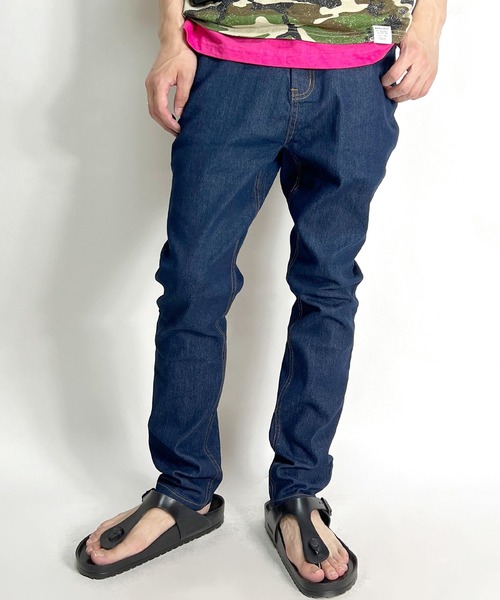 パンツ デニム ジーンズ ストレッチテーパードちょいサルエルスキニーパンツ :65885092:ZOZOTOWN Yahoo!店 - 通販 -  Yahoo!ショッピング