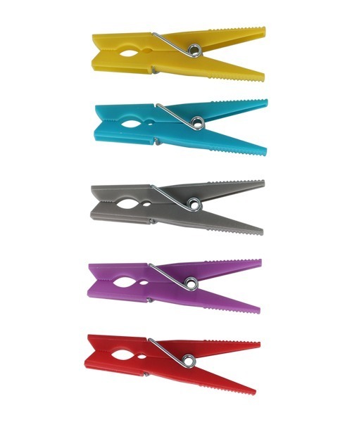 ランドリーグッズ 35PCS PP CLOTHESPIN IN BOTTLE /ポリプロピレン クロスピン イン ボトル 35pcs