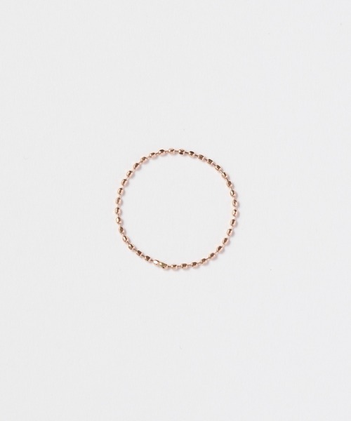 Phoebe（フィービー） 指輪 リング 「K10RG」カットボールチェーン