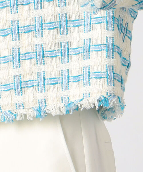 NOLLEY'S（ノーリーズ） ジャケット ノーカラージャケット バスケット