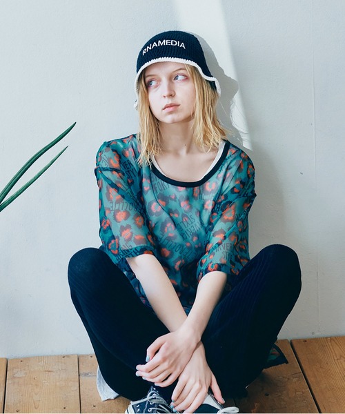 ニット帽Ｅ４３ eb's 24/25 エビス ニット帽 RIB BEANIE 帽子 ビーニー リブ編み