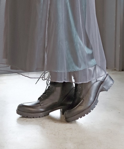 MODE KAORI（モードカオリ） ブーツ 「撥水 防滑 断熱」Uチップレース