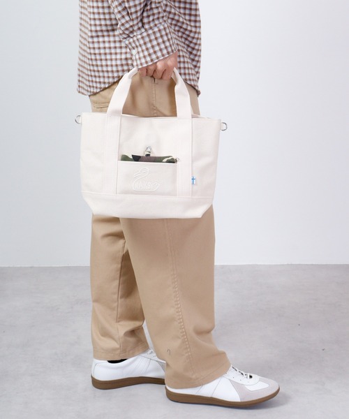 KAKSI（カクシ） トートバッグ リールパスケース付き2WAYミニトートBAG