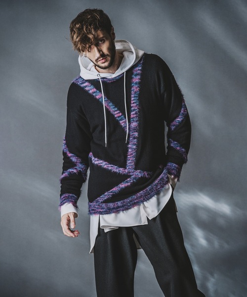 NO ID.（ノーアイディー） セーター ニット メンズ : ZOZOTOWN Yahoo