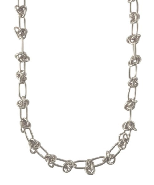 ネックレス 「quip queint」oval sway necklace SV / QU074 レディースの画像