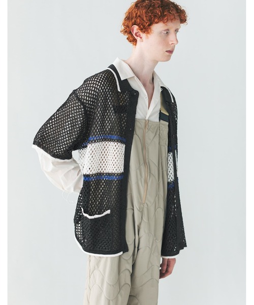 F/CE.（エフシーイー） シャツ F/CE. MESH KNIT SHIRT / エフシーイー
