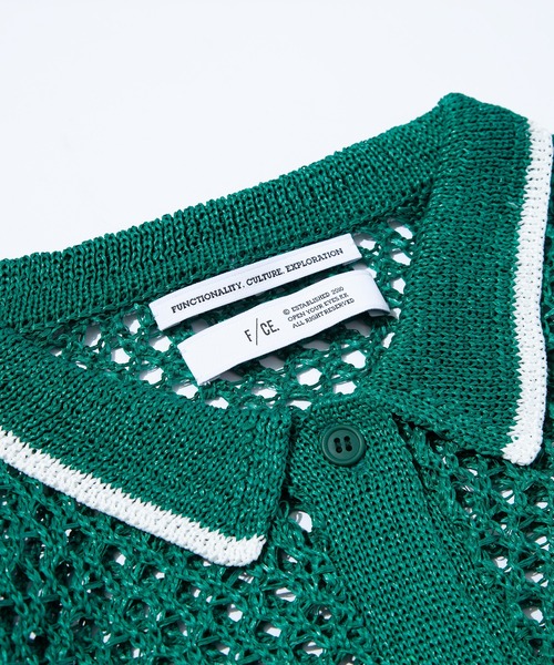 F/CE.（エフシーイー） シャツ F/CE. MESH KNIT SHIRT / エフシーイー