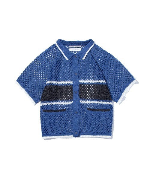 F/CE.（エフシーイー） シャツ F/CE. MESH KNIT SHIRT / エフシーイー