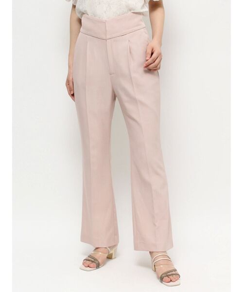 パンツ バックスリットストレートパンツ レディース : 78708092  