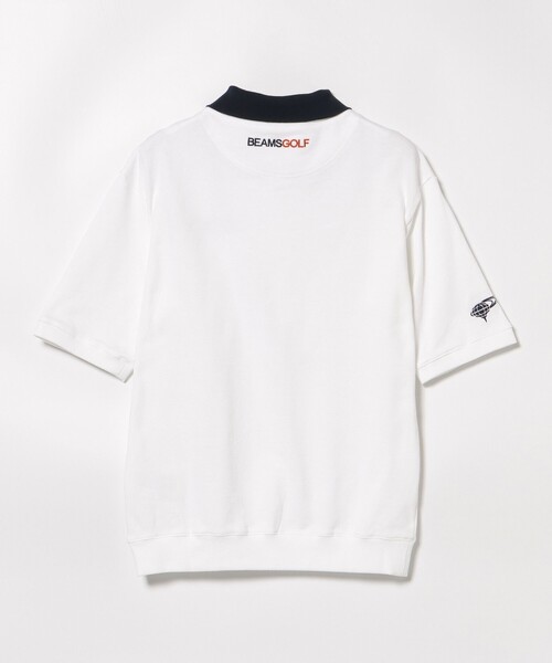 BEAMS GOLF ポロシャツ ORANGE LABEL / 襟付き 裏毛プルオーバー