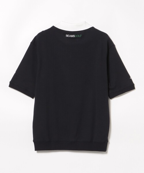 BEAMS GOLF ポロシャツ ORANGE LABEL / 襟付き 裏毛プルオーバー