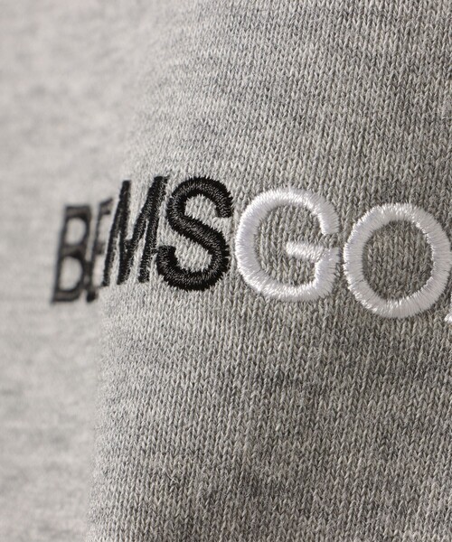 BEAMS GOLF 襟ロゴ 裏フリース プルオーバーシャツ BEAMS GOLF / 襟ロゴ 裏フリース プルオーバーシャツ