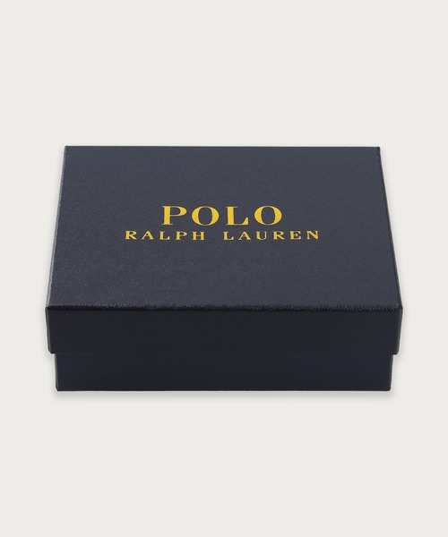 国内**POLO RALPH LAUREN**エンボスレザー コンパクトウォレット POLO RALPH LAUREN 財布 ハーモニー エンボスレザー コンパクト