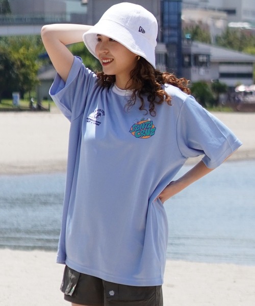 送料関税込み[santa cruz]Tシャツ日本未入荷★男女兼用★大人気 SANTA CRUZ tシャツ 「ムラサキスポーツ限定」SANTACRUZ/サンタ