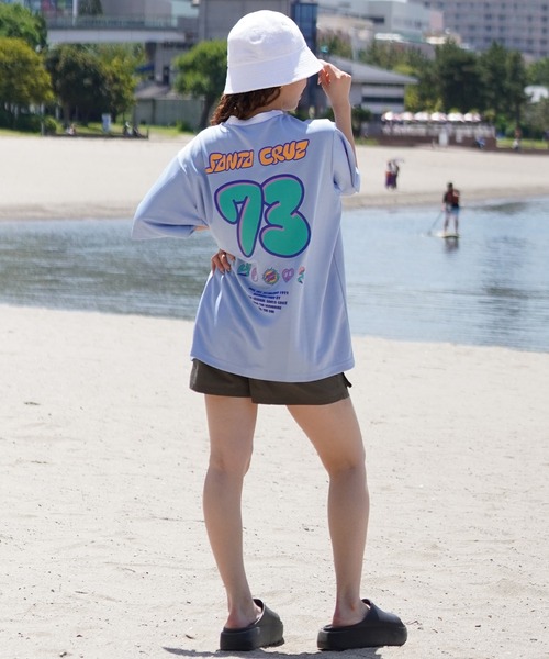 送料関税込み[santa cruz]Tシャツ日本未入荷★男女兼用★大人気 SANTA CRUZ tシャツ 「ムラサキスポーツ限定」SANTACRUZ/サンタ