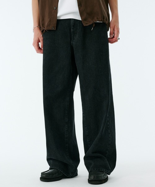 PUBLIC DENIM リラックスワイド　サイズ2 PUBLIC TOKYO ジーンズ 「セットアップ対応」PUBLIC DENIM