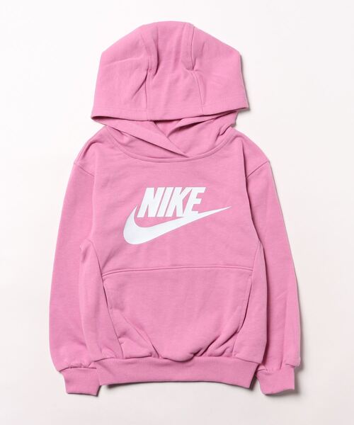 NIKE ピンク フード付きパーカー NIKE（ナイキ） ジップアップパーカー S ピンク レディース : ZOZOTOWN