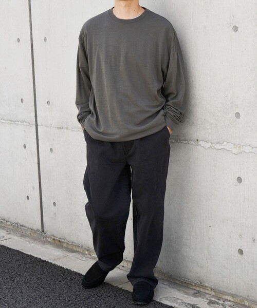 SHIPS any tシャツ any: 「手洗い可能」バンブー レーヨン ウール混