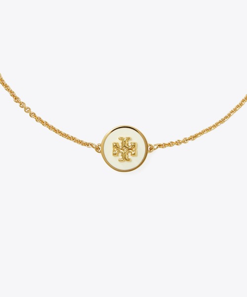TORY BURCH ブレスレット キラ エナメル チェーン レディース
