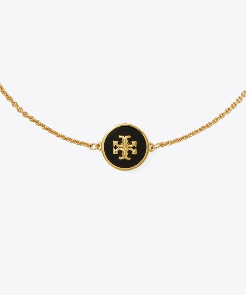 TORY BURCH ブレスレット キラ エナメル チェーン レディース