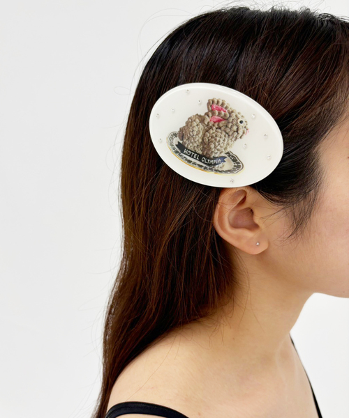 HOTEL OLYMPIA ヘアクリップ 「HOTEL OLYMPIA/ホテルオランピア」Bunny