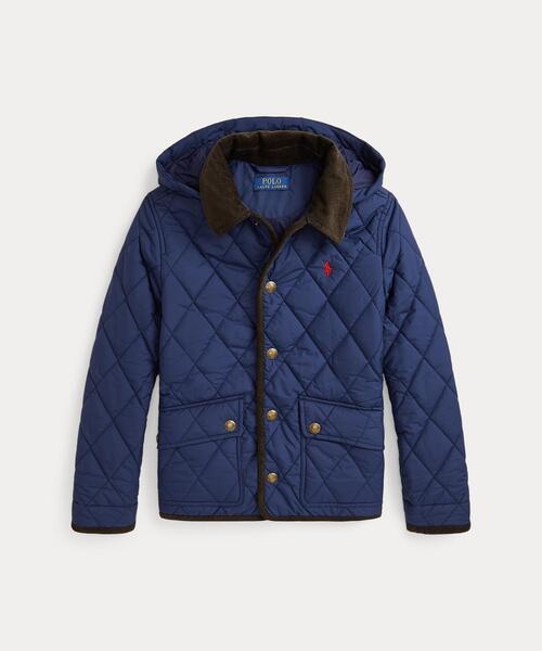 再❗️値下げ❗️ラルフローレン アウター　ブルゾン ジャケット　子供キッズ用 Polo Ralph Lauren Childrenswear コート アウター フーデッド バーン