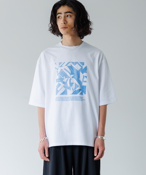 【国内発送】グラフィックパッチTシャツ SINSS tシャツ Graphic T-shirt / グラフィックTシャツ メンズ