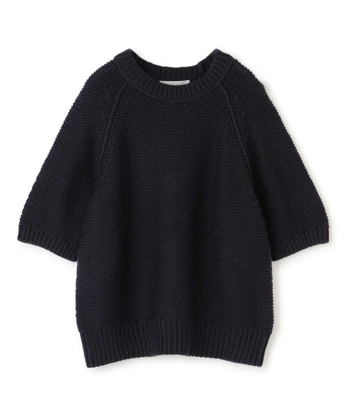 【GALERIE VIE】バルキーコットン ラグランスリーブプルオーバー GALERIE VIE ニット セーター バルキーコットン ラグラン