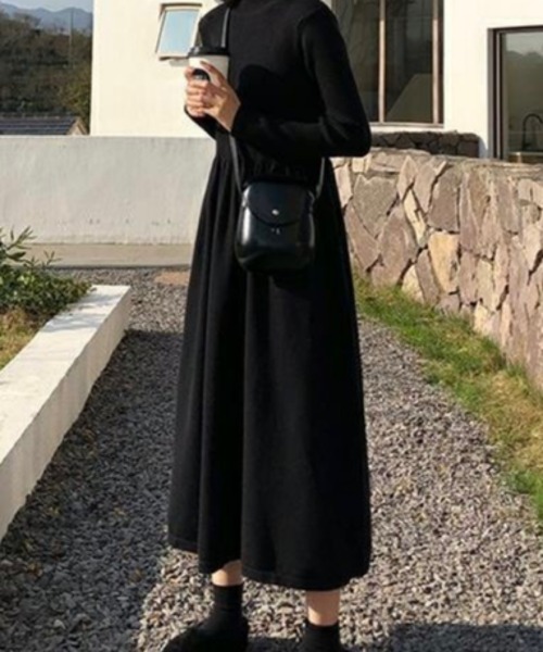 THISIS ワンピース ロングニットワンピース レディース