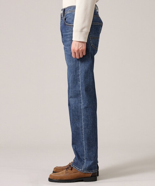 【美品】TAKEO KIKUCHI メンズ デニム パンツ ライトブルー TAKEO KIKUCHI ジーンズ 「モンスターストレッチ」日本製