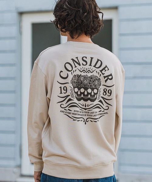 CAMBIO（カンビオ） トレーナー スウェット msw1564- Considerプリント