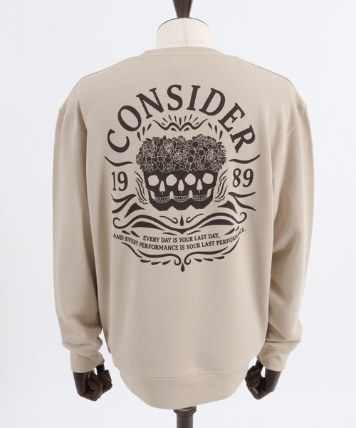 CAMBIO（カンビオ） トレーナー スウェット msw1564- Considerプリント