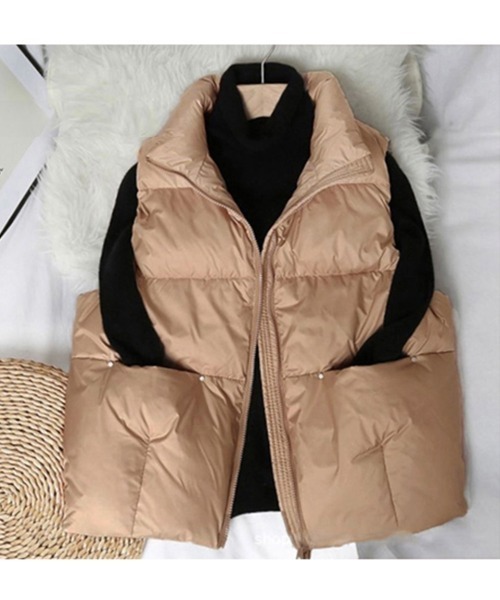 miniministore（ミニミニストア） ダウンベスト ベスト フェイクダウン