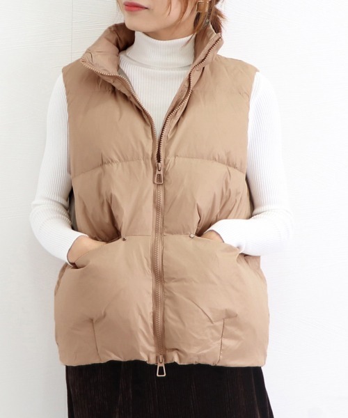 miniministore（ミニミニストア） ダウンベスト ベスト フェイクダウン