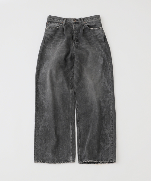 パンツ DAIRIKU CatPrinted Wide Denim pants DAIRIKU ジーンズ 「DAIRIKU / ダイリク」CatPrinted Vintage