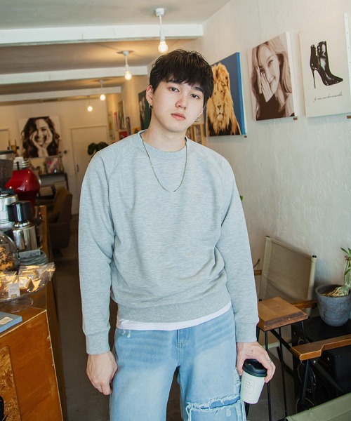 ZIP FIVE -White Line- トレーナー スウェット 「White Line」 裏毛