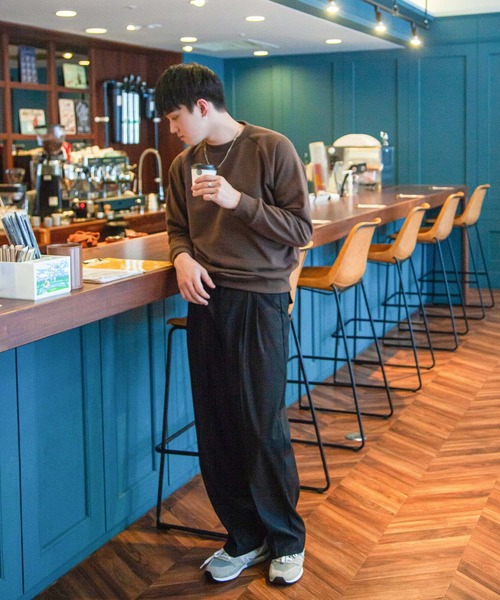 ZIP FIVE -White Line- トレーナー スウェット 「White Line」 裏毛