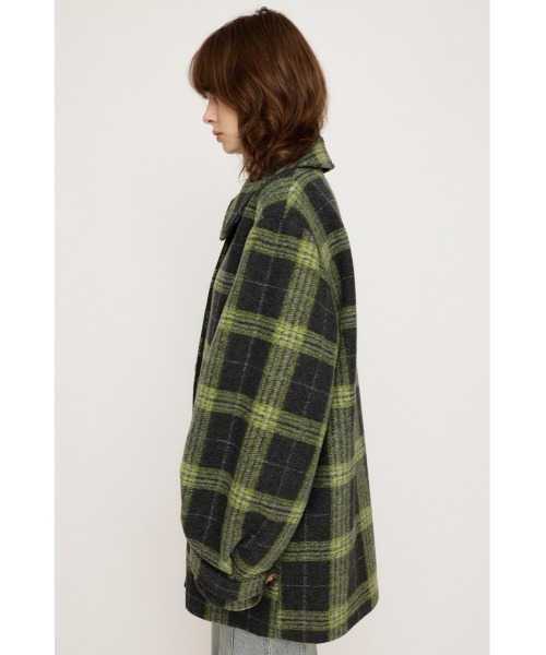 SLY オーバー ミディ チェック コート SLY アウター OVER MIDI CHECK COAT オーバー ミディ チェック