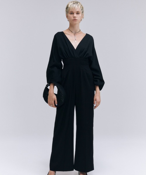 MAX&Co.アウトレット「DANTON」ビスコースサテンジャンプスーツ Gap公式オンラインストア | Recycled Satin Jumpsuit